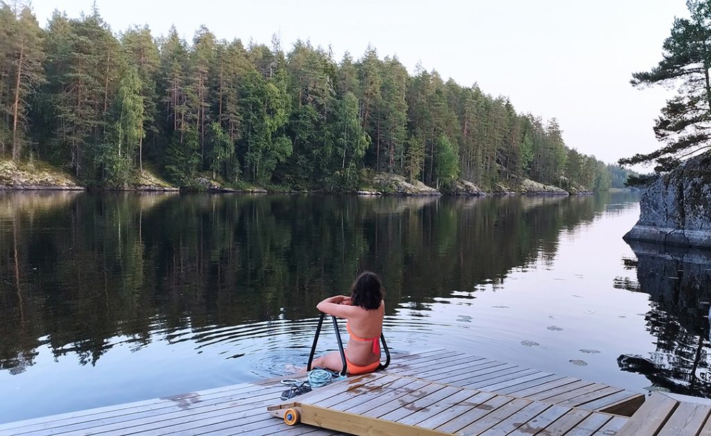 La región de los lago finlandia